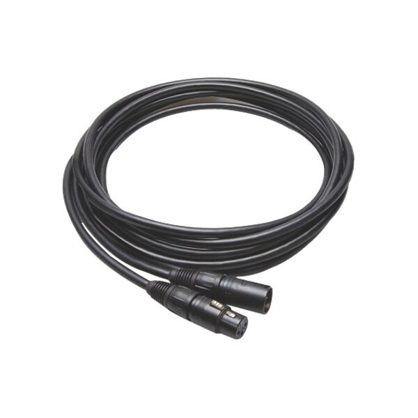 Hosa 100' 3-Pin XLR Male to 3-Pin XLR Female 24 AWG Microphone Cable with Neutrik Connectors MMK100 - main