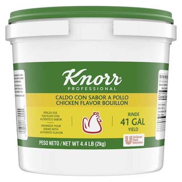 Knorr Professional Caldo de Pollo Chicken Bouillon Base, 4.4 pound, 4PK 4800176045 - main