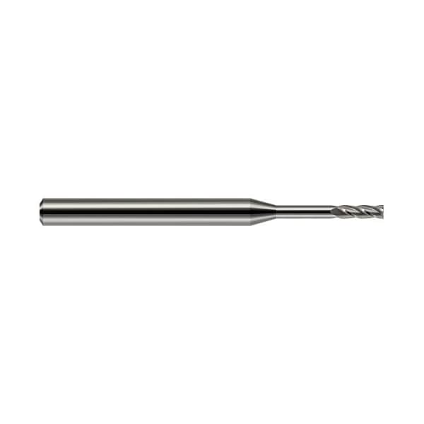 Harvey Tool Miniature End Mill-4 Flute-Square, 677633, Uncoated, 1.5 mm Cutter Diameter, 4.5 mm Length of Cut 677633 - main