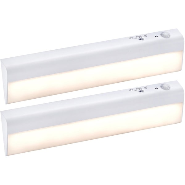 Black & Decker 2-Bar Battery Under Cabinet Lighting Kit, Warm White, 9" LEDUC9-2BAT - main