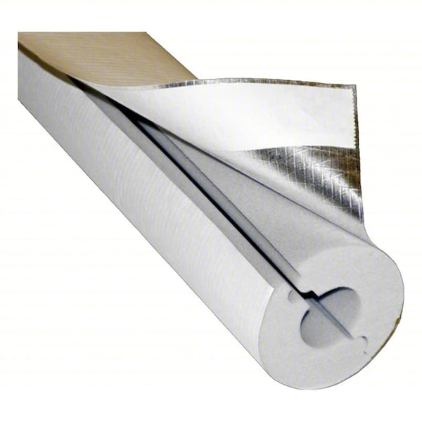 Techlite Insulation Pipe Insulation Sheet, 4 ft, Melamine, Tube 0179-0125IP150-PF-0910-01 - main