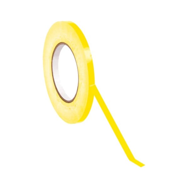 Partners Brand Bag Tape, 3/8" x 180 yds., Yellow, PK96 T962024Y - main