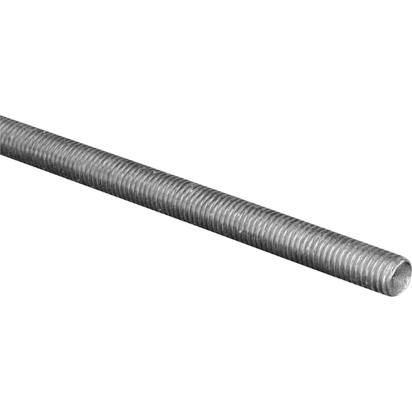 Hillman Steelworks No, 10 1 Ft. Steel Threaded Rod 11004 - main