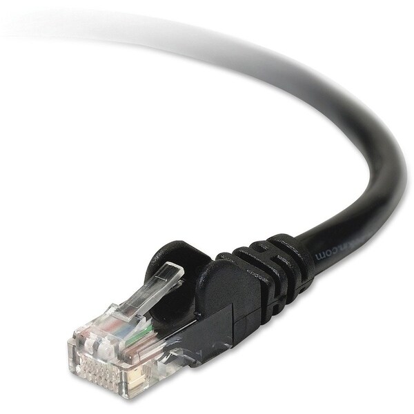 Belkin Cat5E Snagless Patch Cbl Rj45M/Rj45M 100 Black A3L791-100-BK-S - main