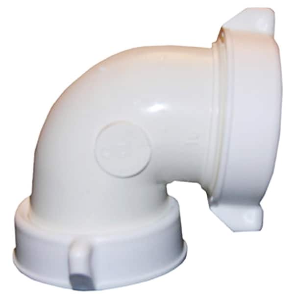 Westlake Pipe & Fittings 1-1/2'' Wht Plastic Elbow 3/1/4263 - main