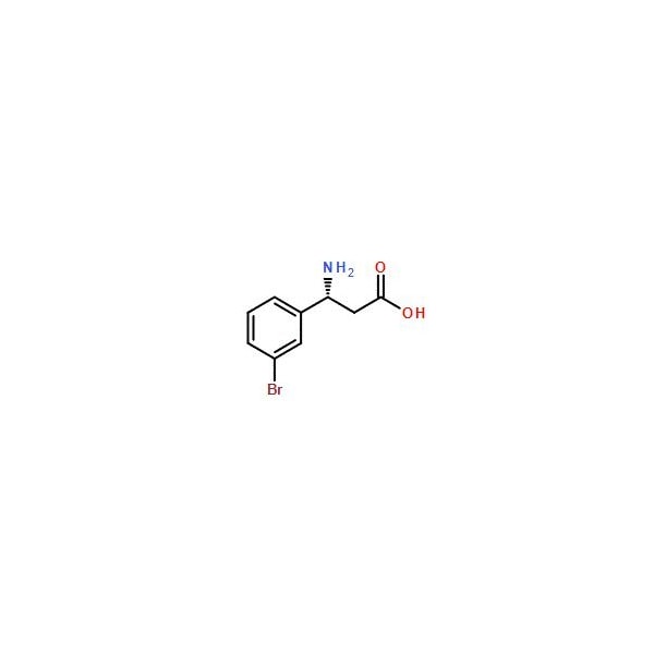 Ak Scientific (R)-3-Amino-3-(3-bromophenyl)propanoic acid (1g), CAS 788153-27-5 2340AC-1g - main