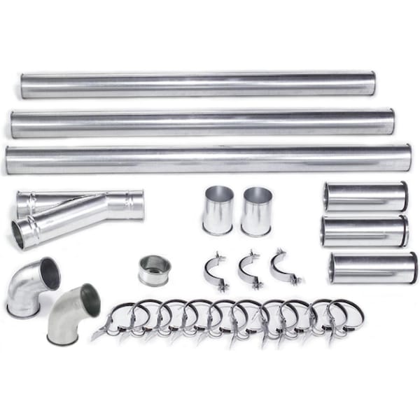 Grizzly 6" Industrial Dust Collection Fittings Starter Kit H5297 - main