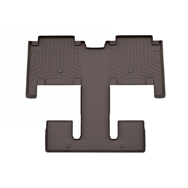 Weathertech Cocoa Rear FloorLiner, 2024 - 2025 KIA EV9 4718602 - main