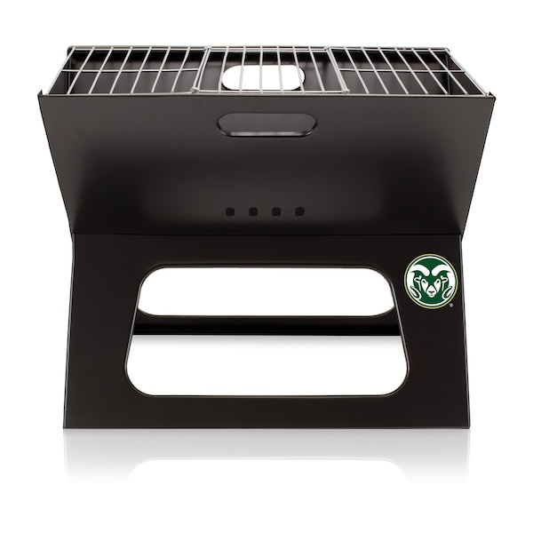 Picnic Time Family Of Brands NCAA Colorado State Rams X-Grill Portable Grill - Camping Grill 775-00-175-134-0 - main