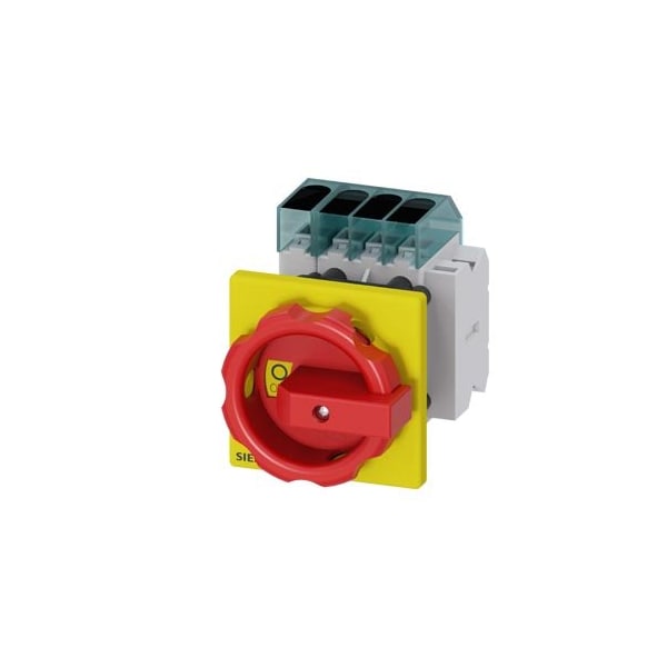 Siemens Load disconnector 3LD3 Iu 40 A Main switch 3-pole + N Rated operating 3LD3354-1TL53 - main