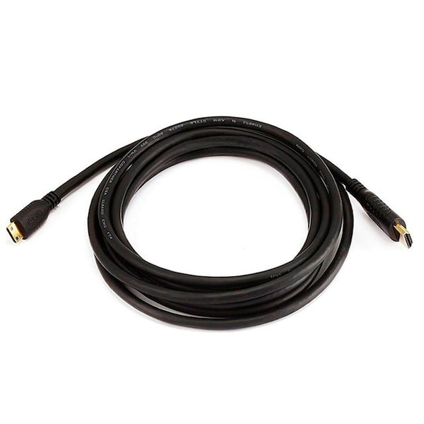 Monoprice HDMI Cable, HDMI Mini Connector, 10 ft. 7648 - main