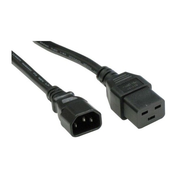 Unc Group POWER- CORD C14 TO C19 15AMP BL PWCD-C14C19-15A-04F-BLK - main