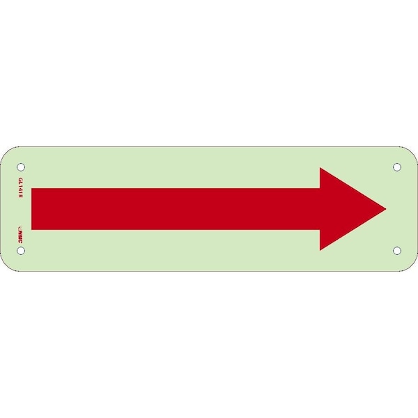 Nmc Right Arrow Sign, GL141R GL141R - main