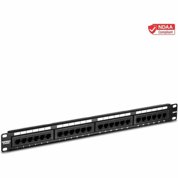 Trendnet CAT6 24-PORT UNSHIELDED PATCH PANEL TC-P24C6 - main
