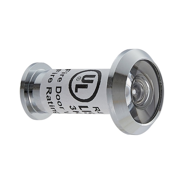 Geo 180 Degree Door Viewer for 9/16" Hole for 1-3/8" to 2-1/4" Door Polished Chrome Finish GBH-DV180UL-PC - main