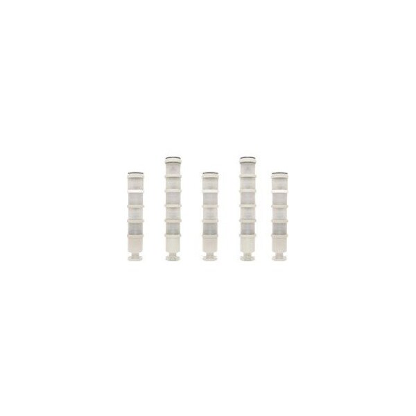 Edwards Signaling Stacklight Warning Light, 24V AC, 24V DC, White, 70 mm Dia., 3 1/8 in Height, LED 270CLEDMW24AD - main