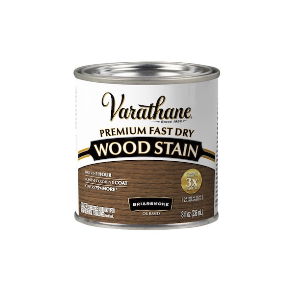 Varathane Premium Fast Dry Wood Stain, Briarsmoke, 1/2 Pt 307415 - main