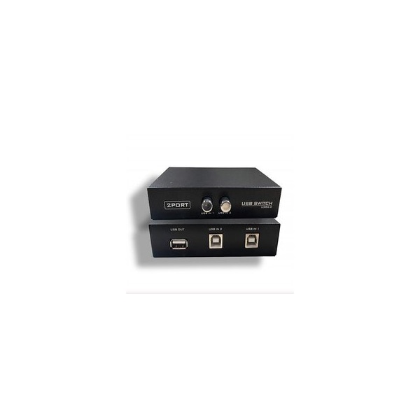 Cable Wholesale 2 PC to 1 USB Device, Manual Switch. USB2.0 40U1-01002 - main