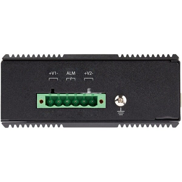 Startech.Com INDUSTRIAL 6 PORT GIGABIT ETHERNET SWITCH - UP TO 30W PER 4 POE PORTS - 75C TO - IES1G52UP12V - main