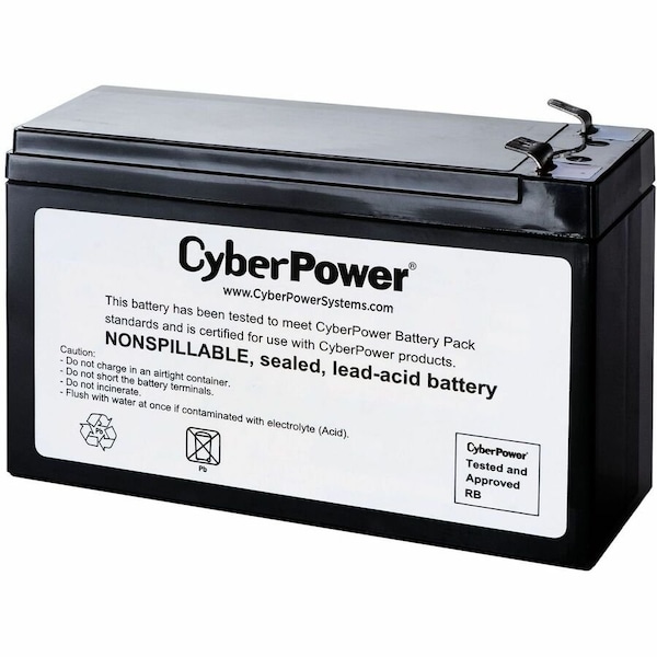 Cyberpower UPS REPLACEMENT BATT CARTRIDGE RB1280A - main