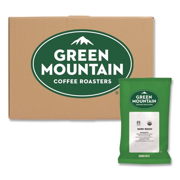 Green Mountain Coffee Dark Magic Coffee Fraction Packs, 2.5 oz, PK50, 50PK GMT4670 - main