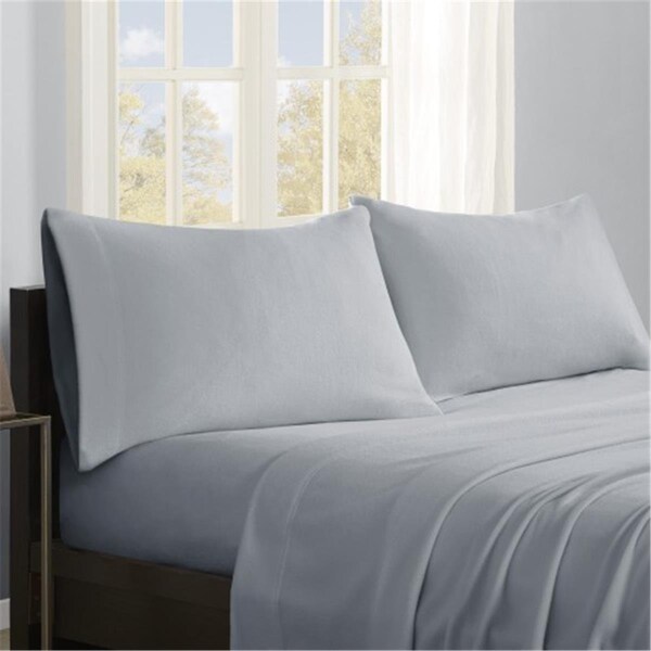 True North By Sleep Philosophy True North Micro Fleece Grey Sheet Set - California King SHET20-736 - main