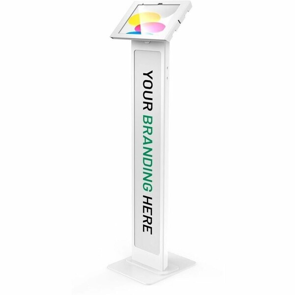 Compulocks IPAD 10TH-11TH (A16) GEN, APEX ENCLOSURE BRANDABLE FLOOR STAND - WHITE 140W209APXW - main