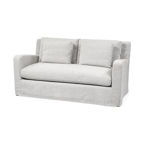 Homeroots 69" Gray Fabric Sofa 607309 - main