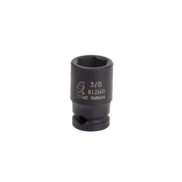 Sunex 1/4 in Drive 3/8 in Magnetic Impact Socket 812MG - main