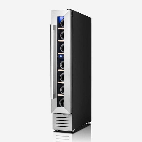 Yeego 6 inch 7-Bottle Built-in/ Freestanding Wine Cooler Refrigerator YG-WS7R-ZO - main
