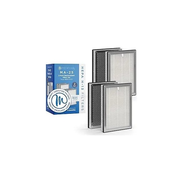 Medify Air Medify MA25 Genuine Replacement Filter 2Pack 2PK MA-25R-2 - main