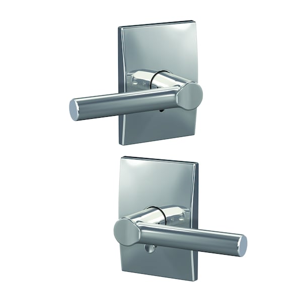 Schlage Residential Schlage Custom Broadway Lever with Century Rose Passage and Privacy Lock with 16600 Latch and FC21BRW625CEN - main