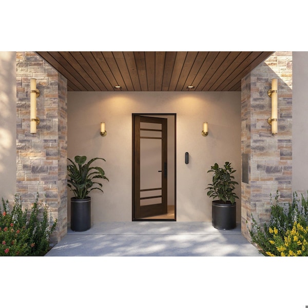 Doornmore G10502, 33.75" x 82" ( 32" Door) Left Hand, Mahogany SDL 5 Lite Exterior Door G10502-SW-3280_1_LI - main