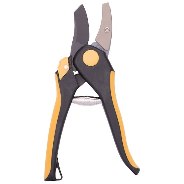 Landscapers Select Pruning Shear, 1/2 in Cutting Capacity, Steel Blade, Plastic Handle, Cushion-Grip Handle GP1036 - main