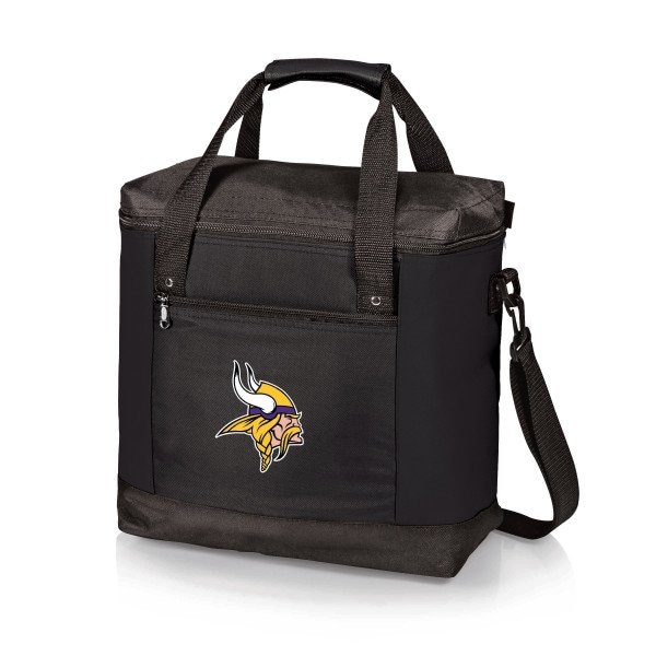 Picnic Time Family Of Brands Minnesota Vikings - Montero Cooler Tote Bag, (Black) 604-00-179-184-2 - main