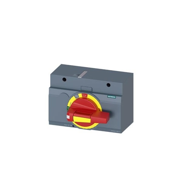 Siemens front mounted rotary operator EMERGENCY OFF IEC IP30/40 accessory for: 3VA9447-0EK15 - main