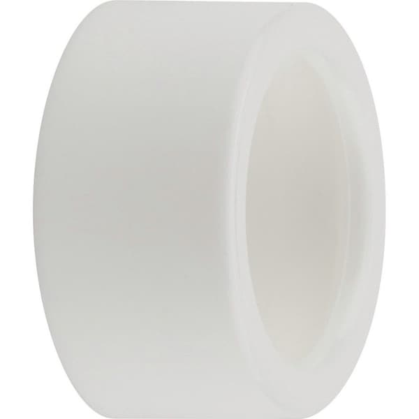 Dottie EMT Bushing, 1/2 in, Snap-On, Polyethylene, Pre-Galvanized, White EMTB50 - main