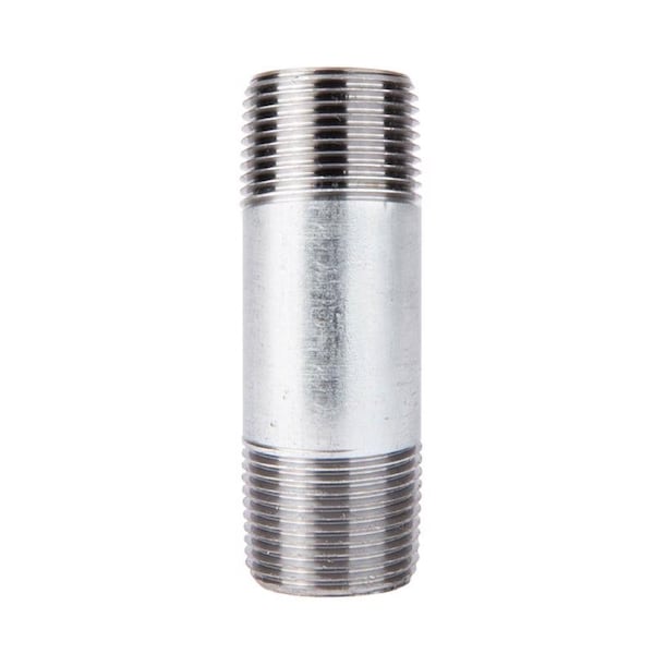 Stz Industries 3/8 in. MIP each X 3/8 in. D MIP Galvanized Steel 3 in. L Nipple 309UP38X3 - main