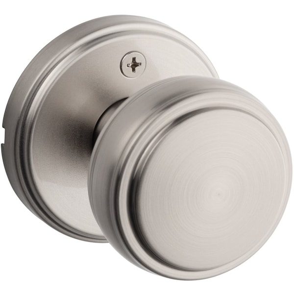 Kwikset Residential Door Knobs Half Dummy Reversible Satin Nickel 788SOK-15 - main