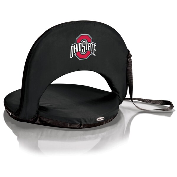 Picnic Time Family Of Brands NCAA Ohio State Buckeyes Oniva Stadium Seat - Reclining Bleacher Seat with Back Support 626-00-179-444-0 - main