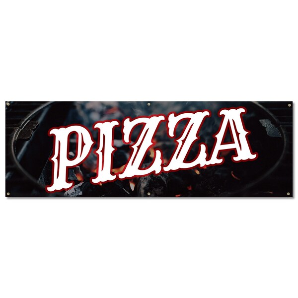 Signmission Pizza, 24 Inch, Banner B-72-30416 - main