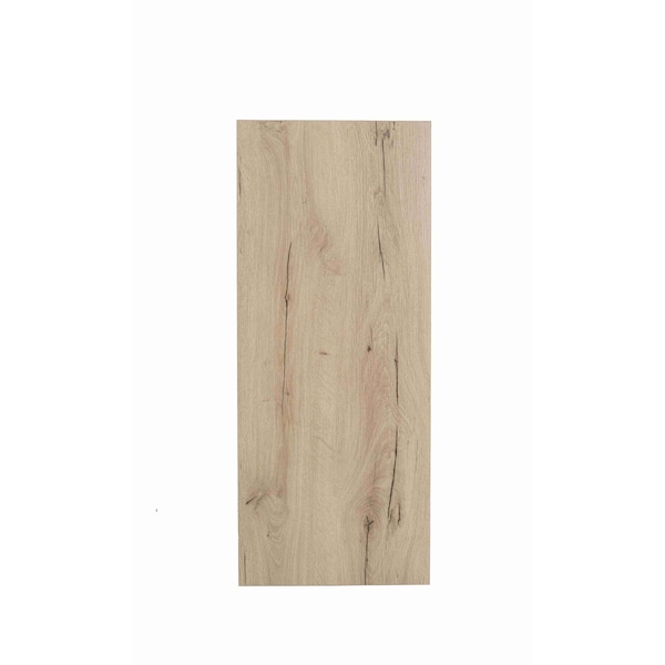 Cambridge Radiance 12 in. W x 12 in. D x 36 in. H Ready to Assemble Slab Wall Kitchen Cabinet in Light Oak SA-W1236-LO-KIT - main