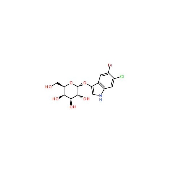 Ak Scientific 5-Bromo-6-chloro-3-indolyl-β-D-galactopyranoside (100mg), CAS 93863-88-8 W0458-100mg - main