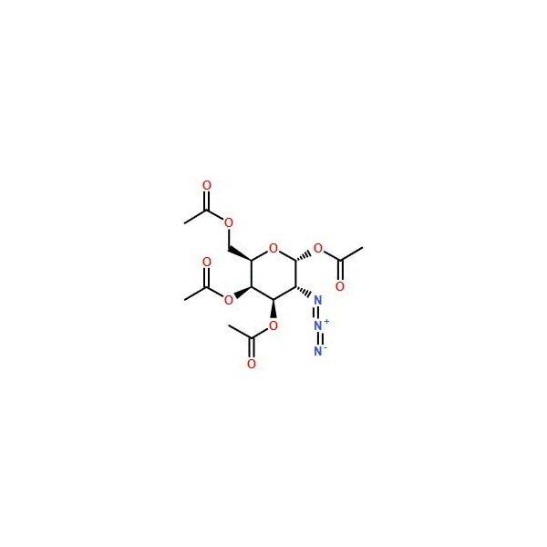Ak Scientific 2-Azido-2-deoxy-1, 3, 4, 6-tetra-O-acetyl-alpha-D-galactopyranose (100mg), CAS 67817-30-5 W0121-100mg - main