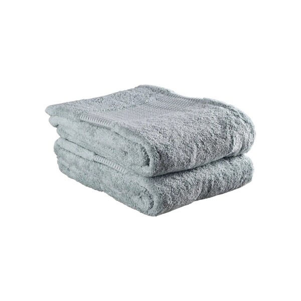 Homeroots Set of Two Sea Green Cotton 13" X 13" Quick Dry Terry Cloth Washcloths, 2PK 700338 - main
