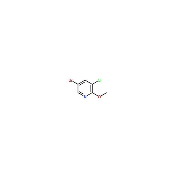 Ak Scientific 5-Bromo-3-chloro-2-methoxypyridine (1g), CAS 848366-28-9 V1681-1g - main