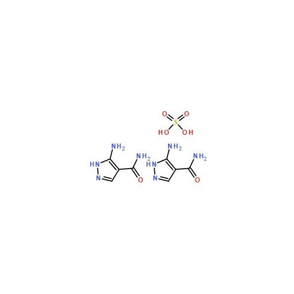 Ak Scientific 3-Amino-4-pyrazolecarboxamide hemisulfate (5g), CAS 27511-79-1 P782-5g - main