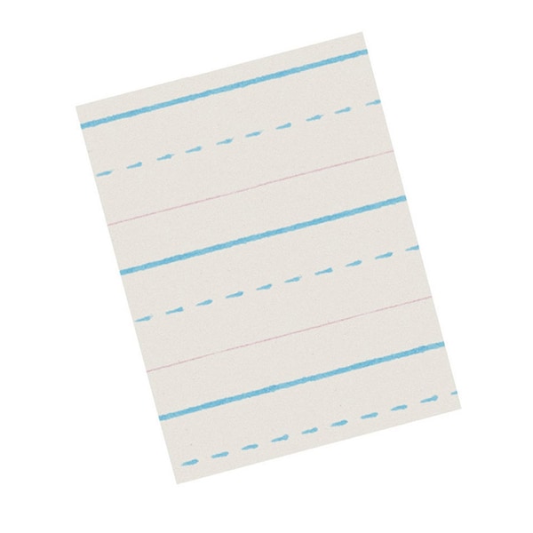 Zaner-Bloser Newsprint Handwriting Paper, Dotted Midline, Grade 2, 1500PK PZP2612 - main