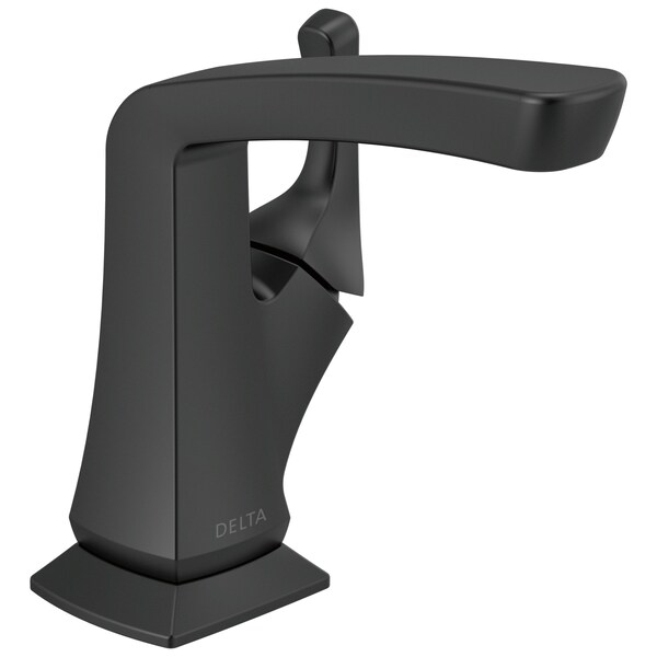 Delta Vesna Single Handle Centerset Bathroom Faucet In Matte Black 15789LF-BL - main