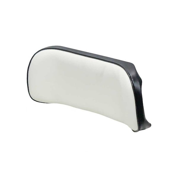 Uni Pro International Harvester 424 Backrest Cushion, Black & White Vinyl 7132 - main